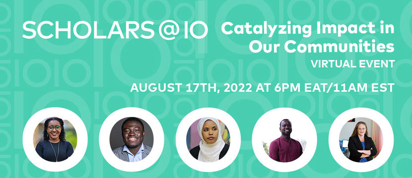 Scholars 10 Virtual Event August 2022 Mastercard Foundation